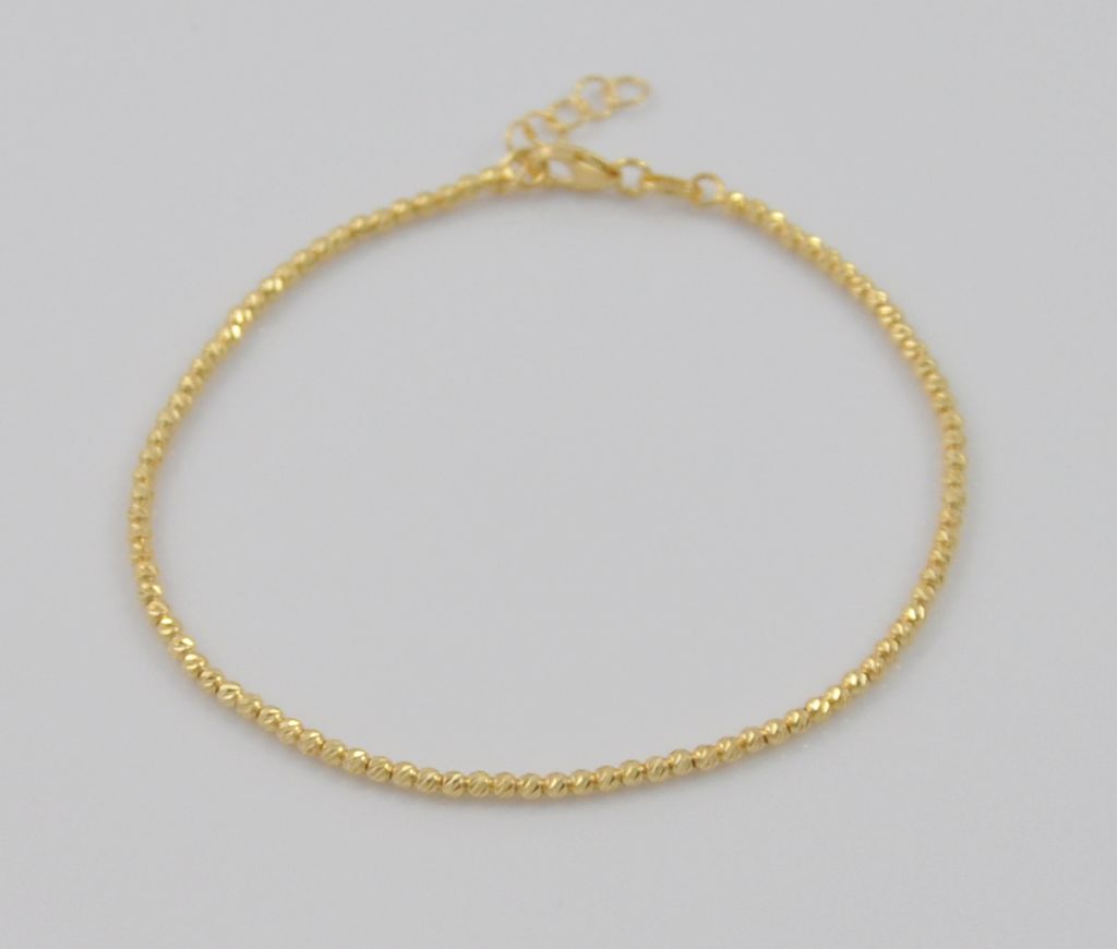 Złota bransoletka 20 cm 585(14 Karat) - obrazek 3