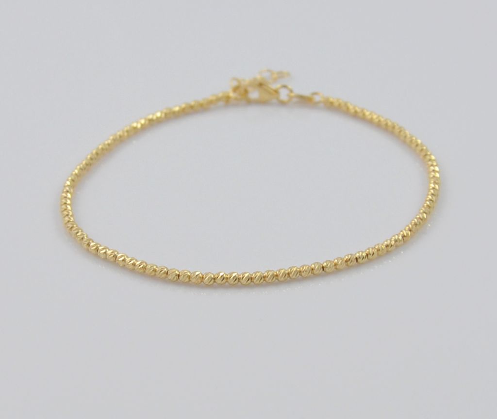 Złota bransoletka 20 cm 585(14 Karat) - obrazek 2