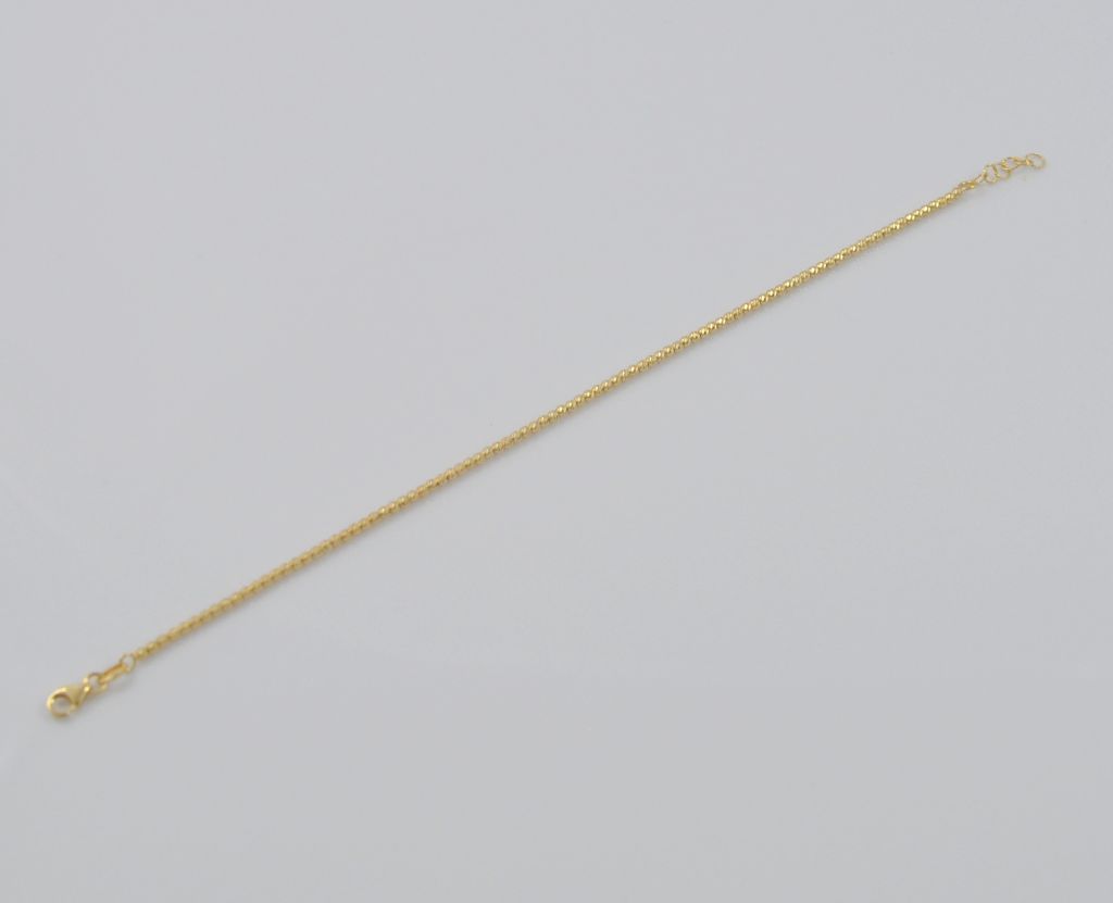 Złota bransoletka 20 cm 585(14 Karat) - obrazek 4