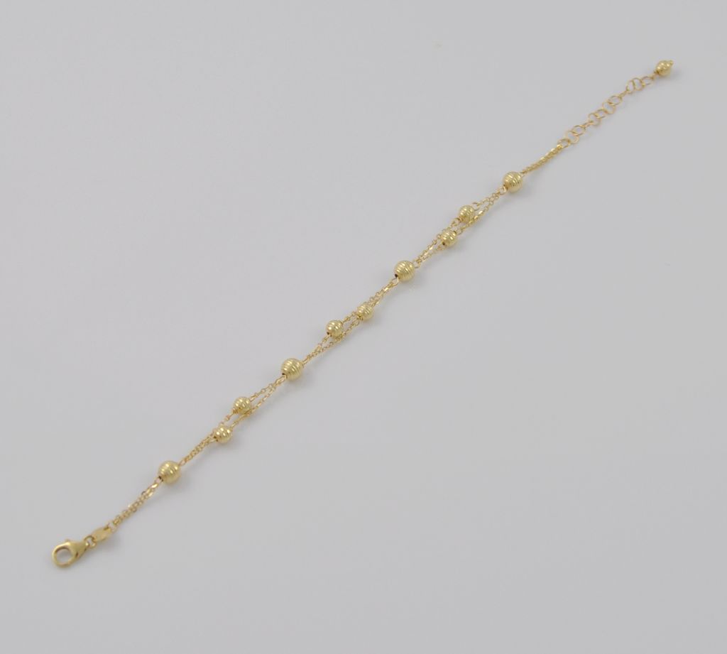 Złota bransoletka 19 cm 585(14 Karat) - obrazek 4