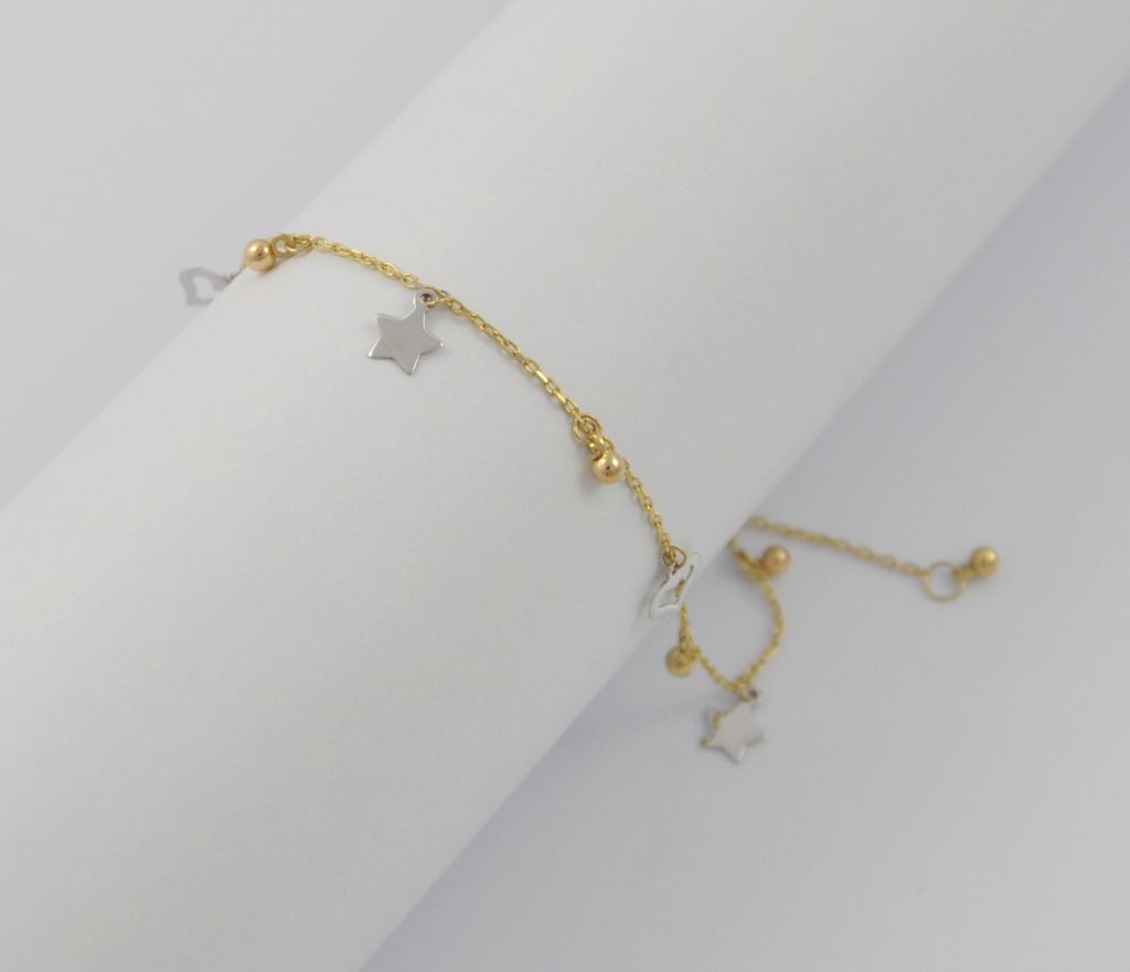 Złota bransoletka 19 cm 585(14 Karat)