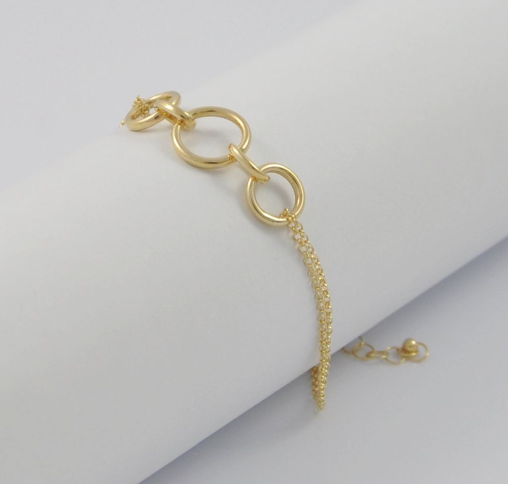 Złota bransoletka 19 cm 585(14 Karat)