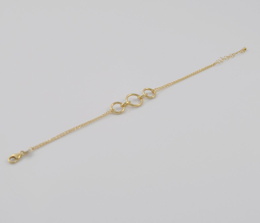 Złota bransoletka 19 cm 585(14 Karat) - obrazek 4