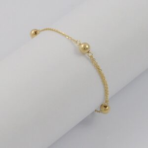 Złota bransoletka 19cm 585(14 Karat)