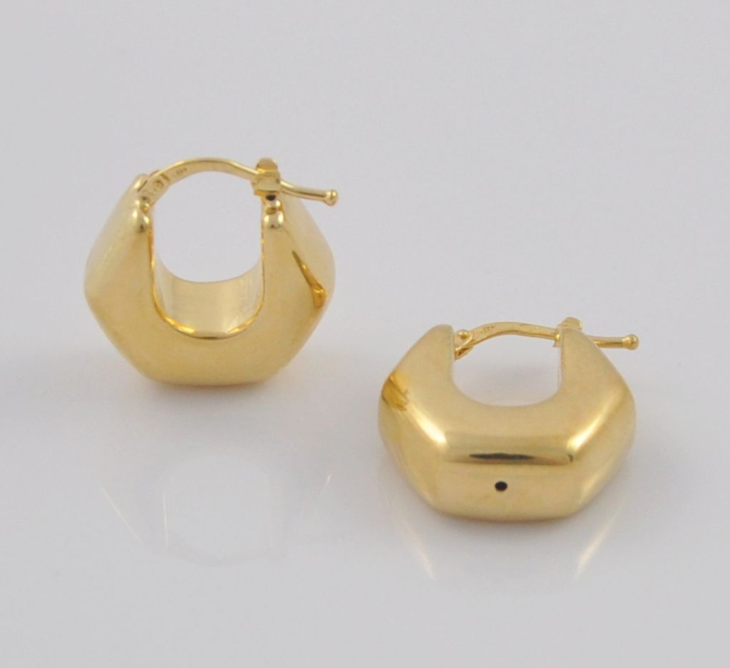Złote kolczyki 585(14 Karat) - obrazek 5