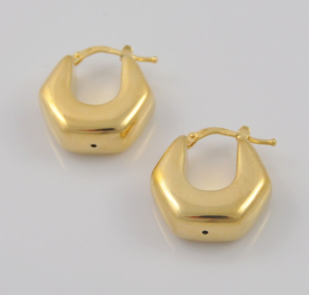 Złote kolczyki 585(14 Karat) - obrazek 3