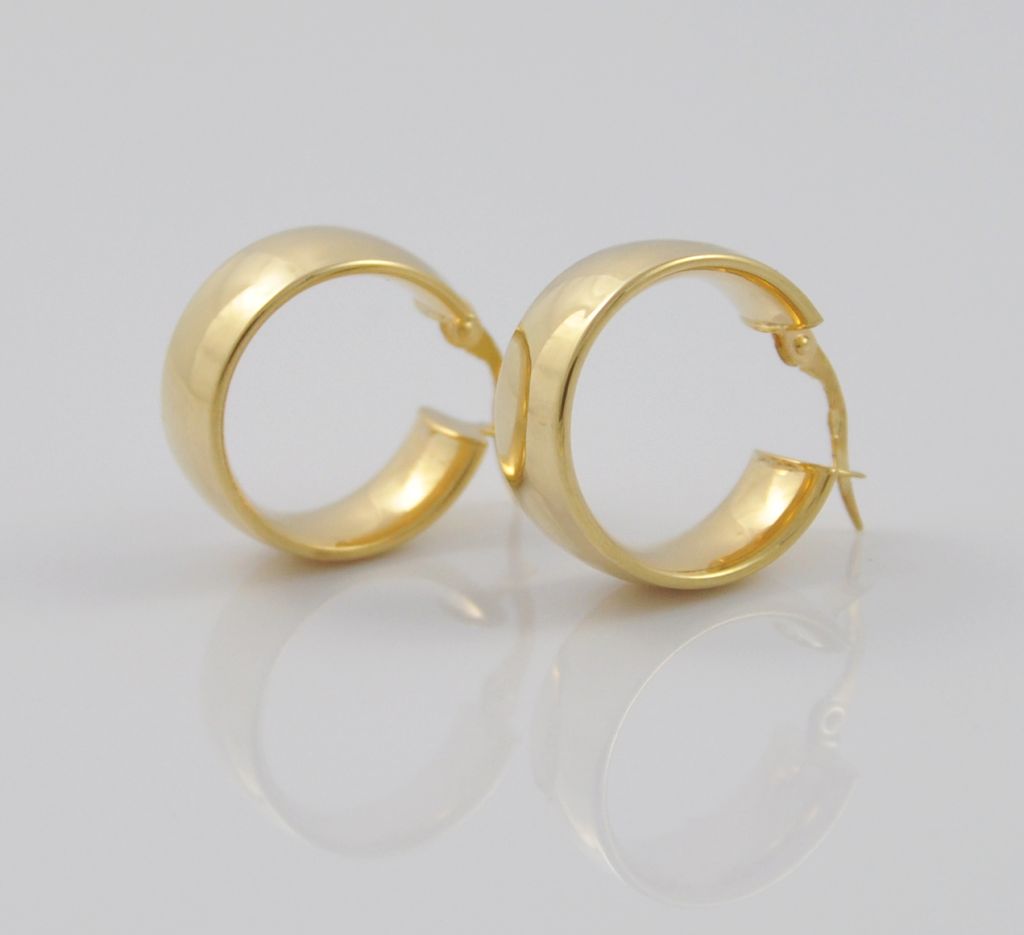 Złote kolczyki 585(14 Karat) - obrazek 4
