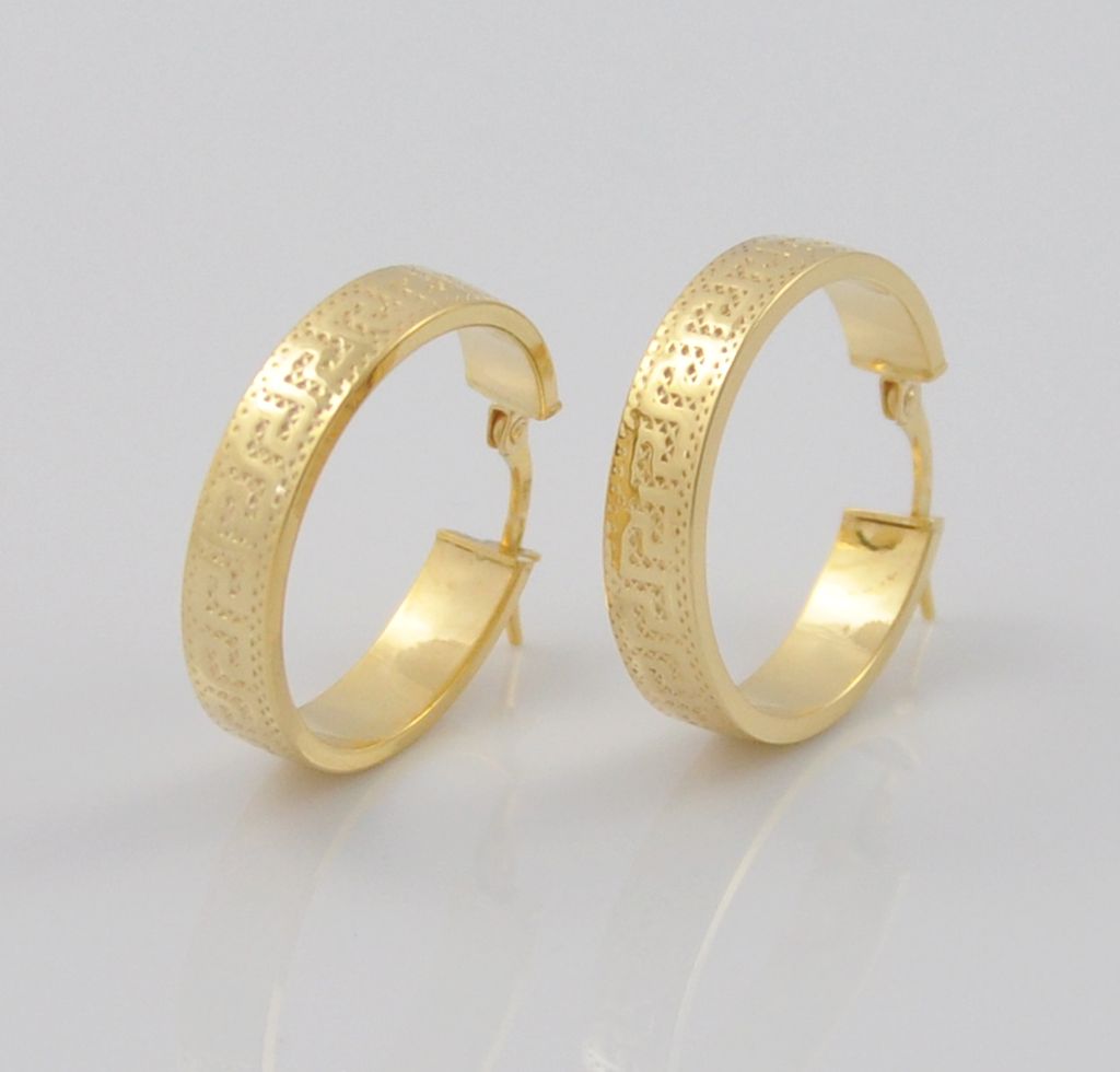 Złote kolczyki 585(14 Karat) - obrazek 5