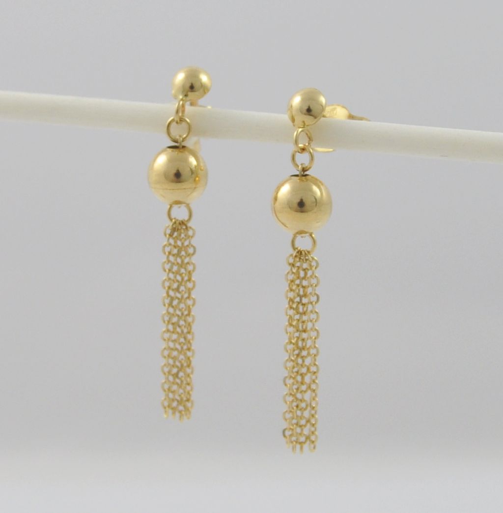 Złote kolczyki 585(14 Karat) - obrazek 4