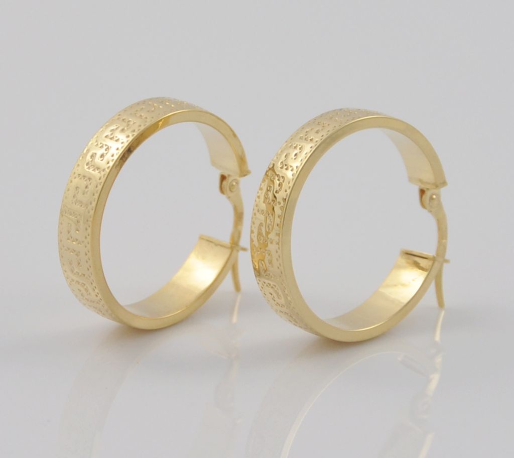 Złote kolczyki 585(14 Karat) - obrazek 4