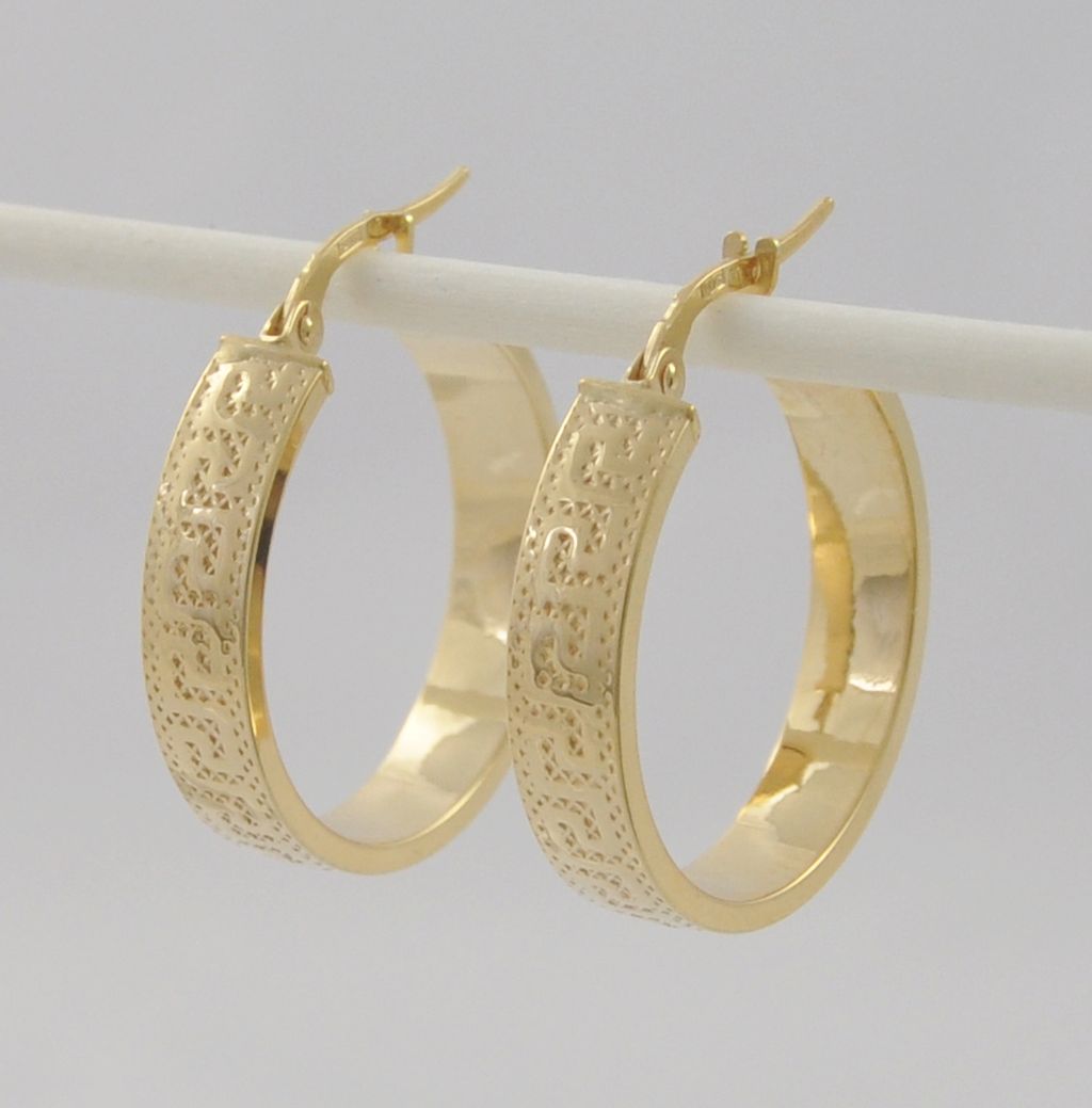 Złote kolczyki 585(14 Karat) - obrazek 3