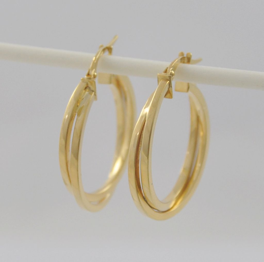 Złote kolczyki 585(14 Karat) - obrazek 3