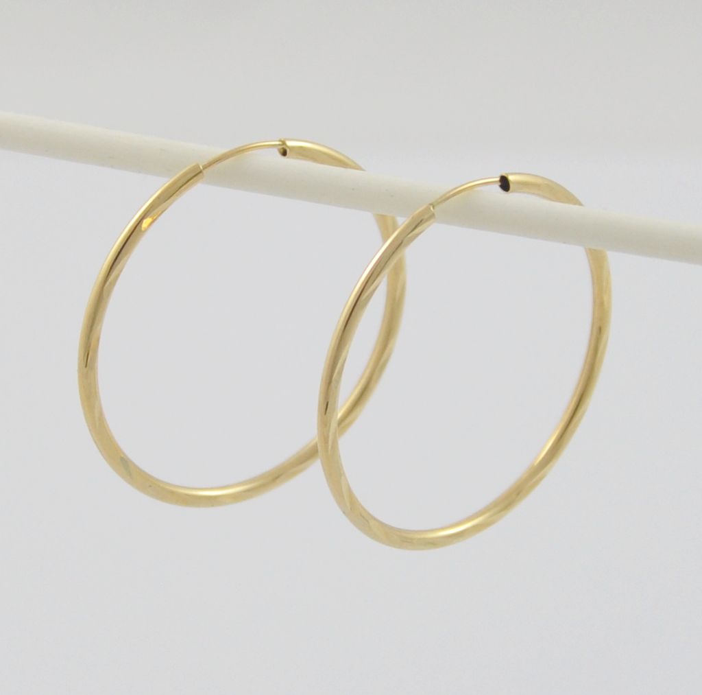 Złote kolczyki 585(14 Karat) - obrazek 2