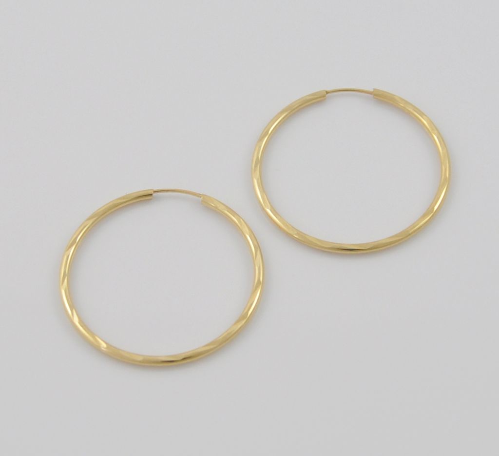 Złote kolczyki 585(14 Karat) - obrazek 5