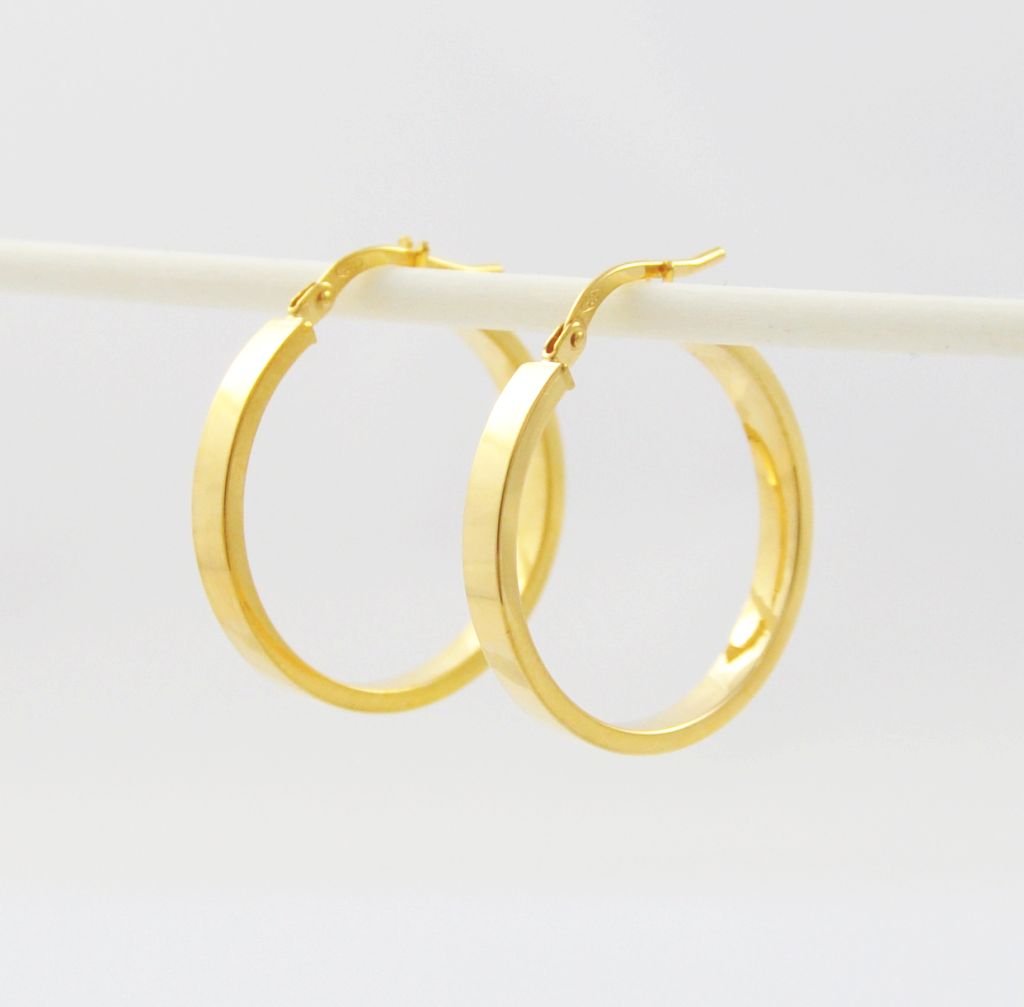 Złote kolczyki 585(14 Karat) - obrazek 3