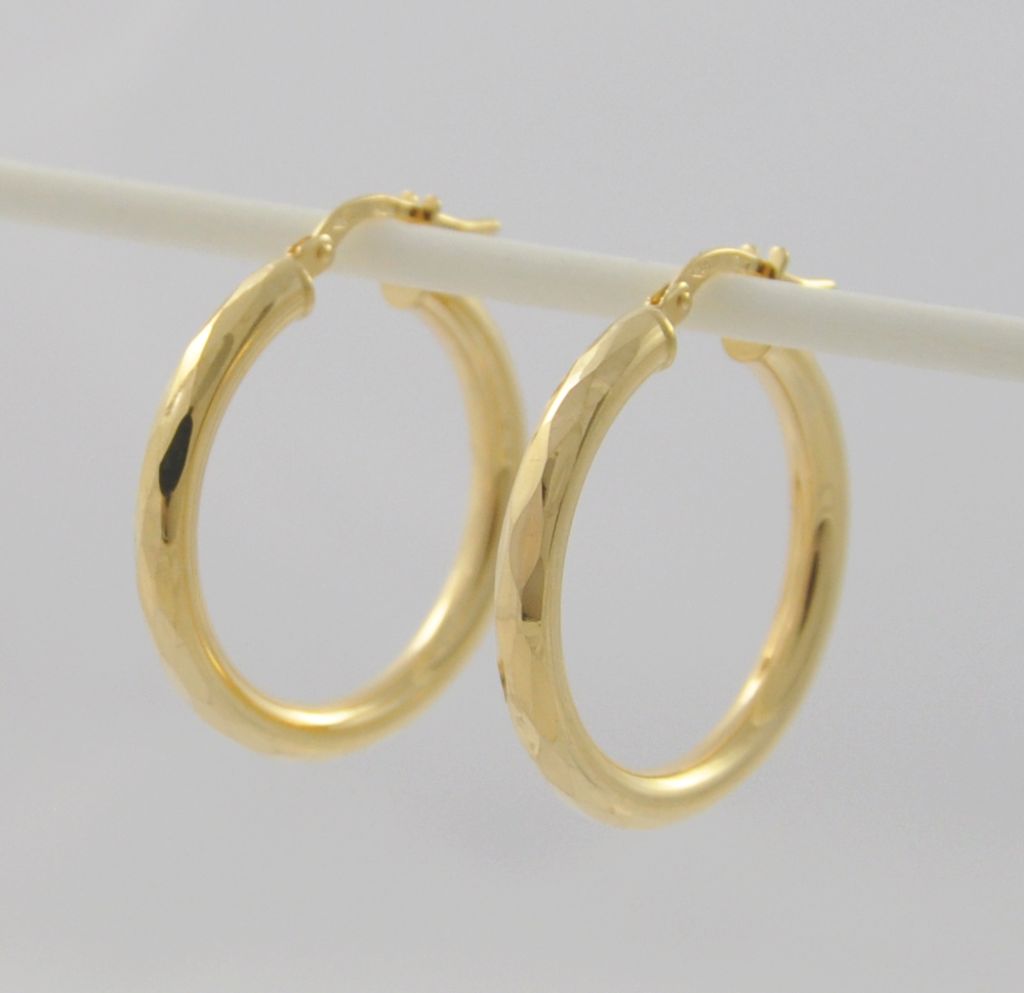 Złote kolczyki 585(14 Karat) - obrazek 3