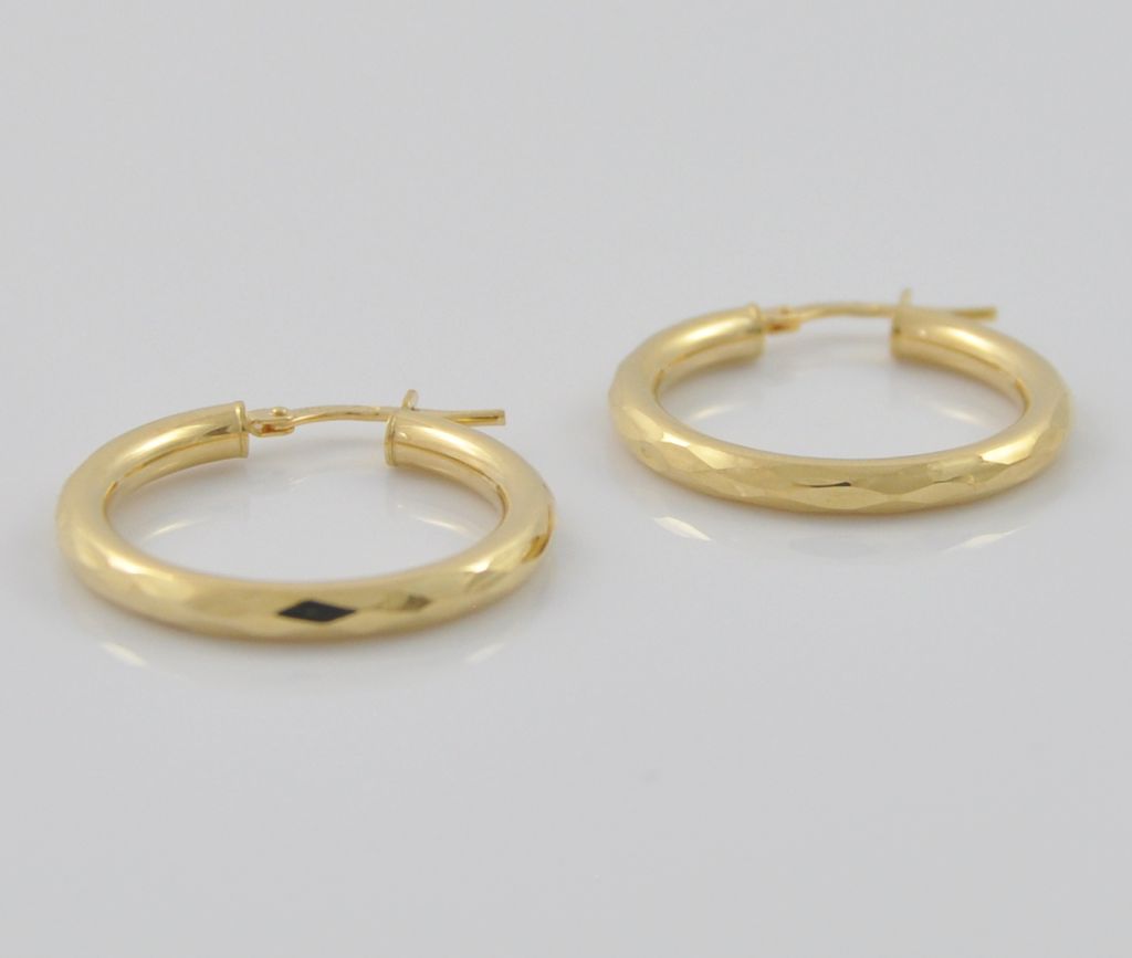 Złote kolczyki 585(14 Karat) - obrazek 4