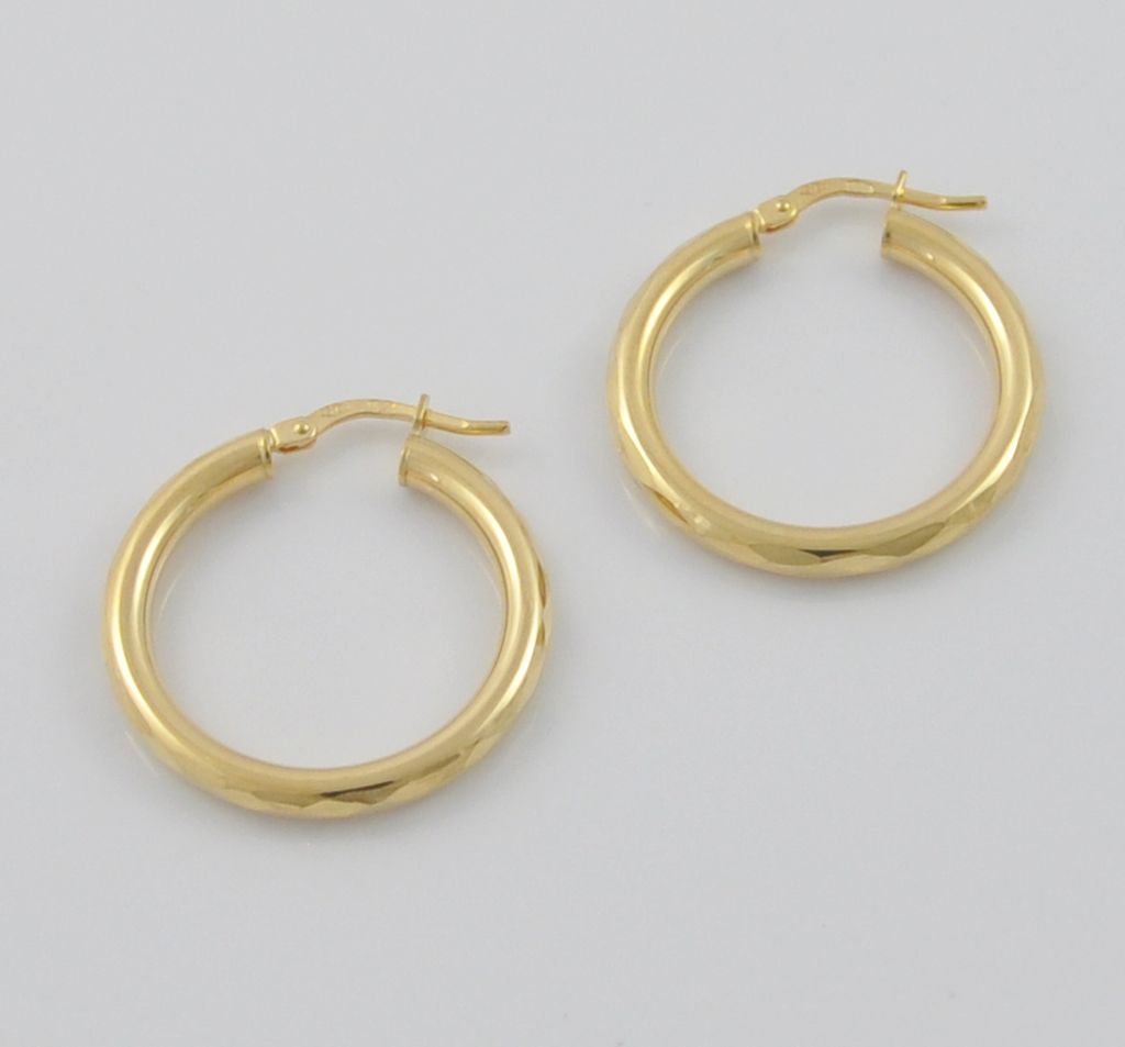 Złote kolczyki 585(14 Karat) - obrazek 5