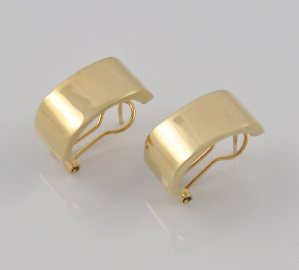 Złote kolczyki 585(14 Karat) - obrazek 3