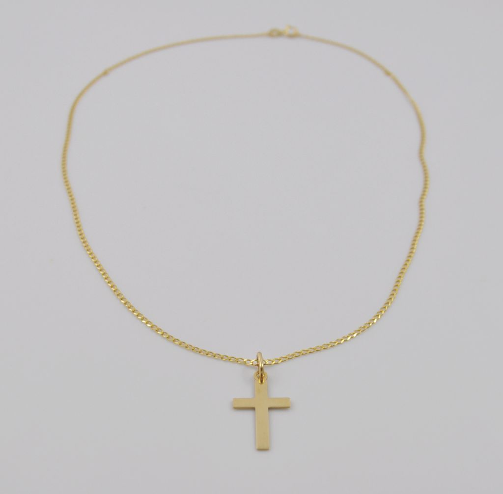 Złoty naszyjnik 45 cm 585(14 Karat) - obrazek 3