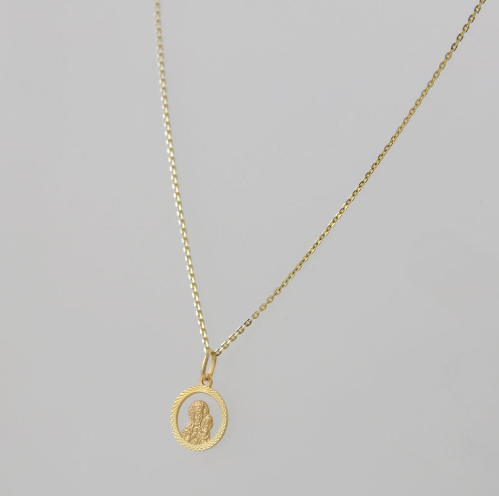 Złoty naszyjnik 45 cm 585(14 Karat)