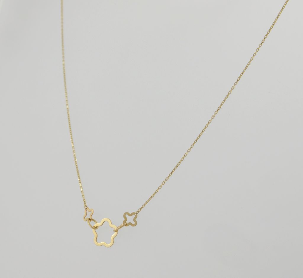 Złoty naszyjnik 45 cm 585(14 Karat)