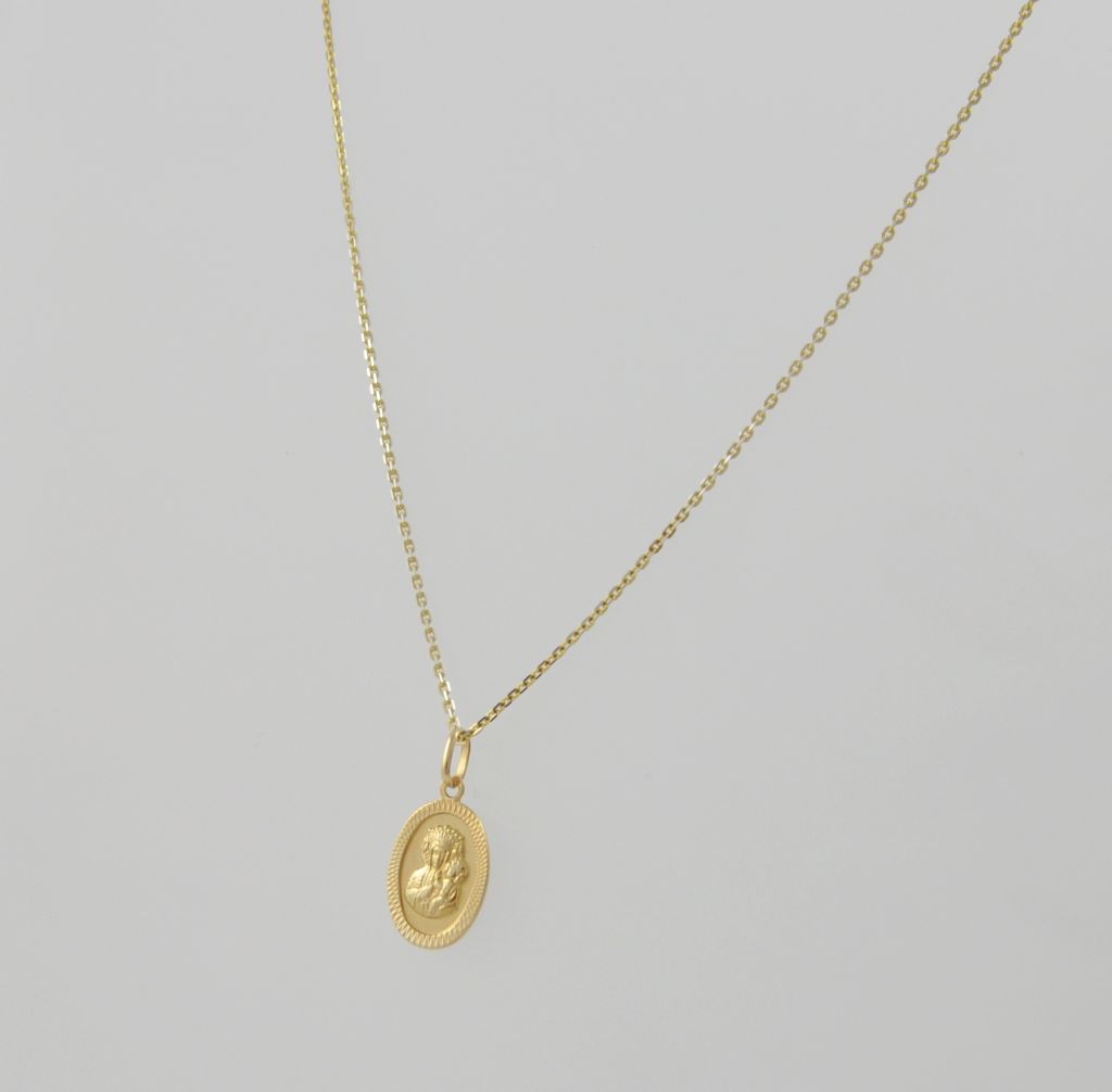 Złoty naszyjnik 45 cm 585(14 Karat)