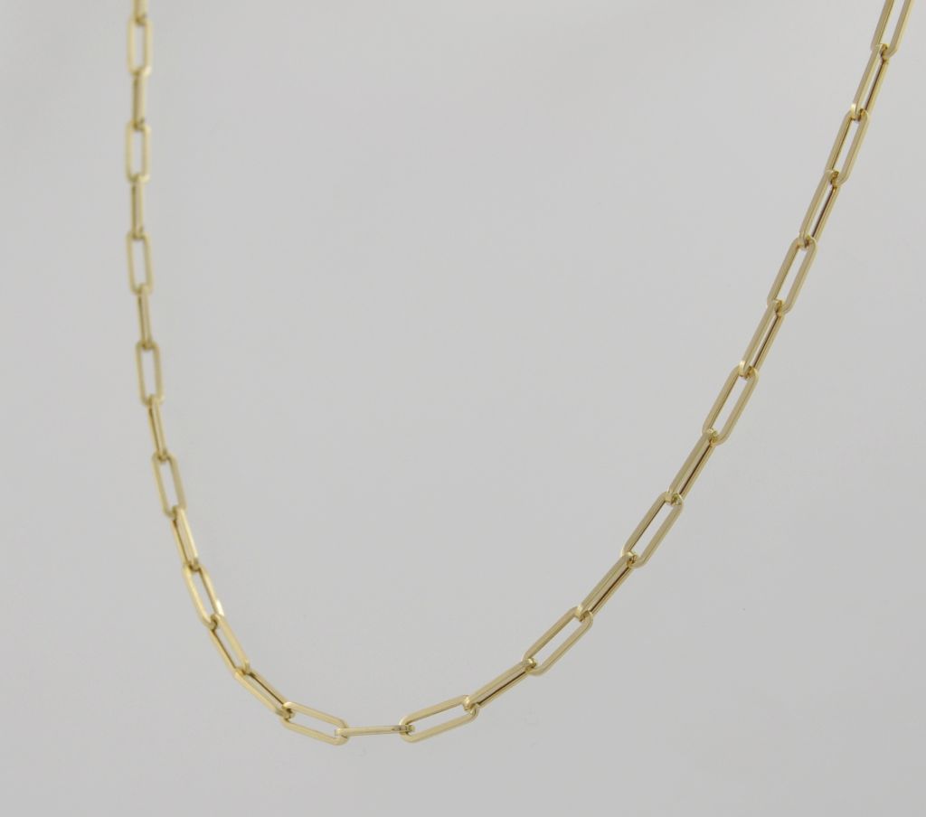 Złoty naszyjnik 45,5 cm 585(14 Karat) - obrazek 4