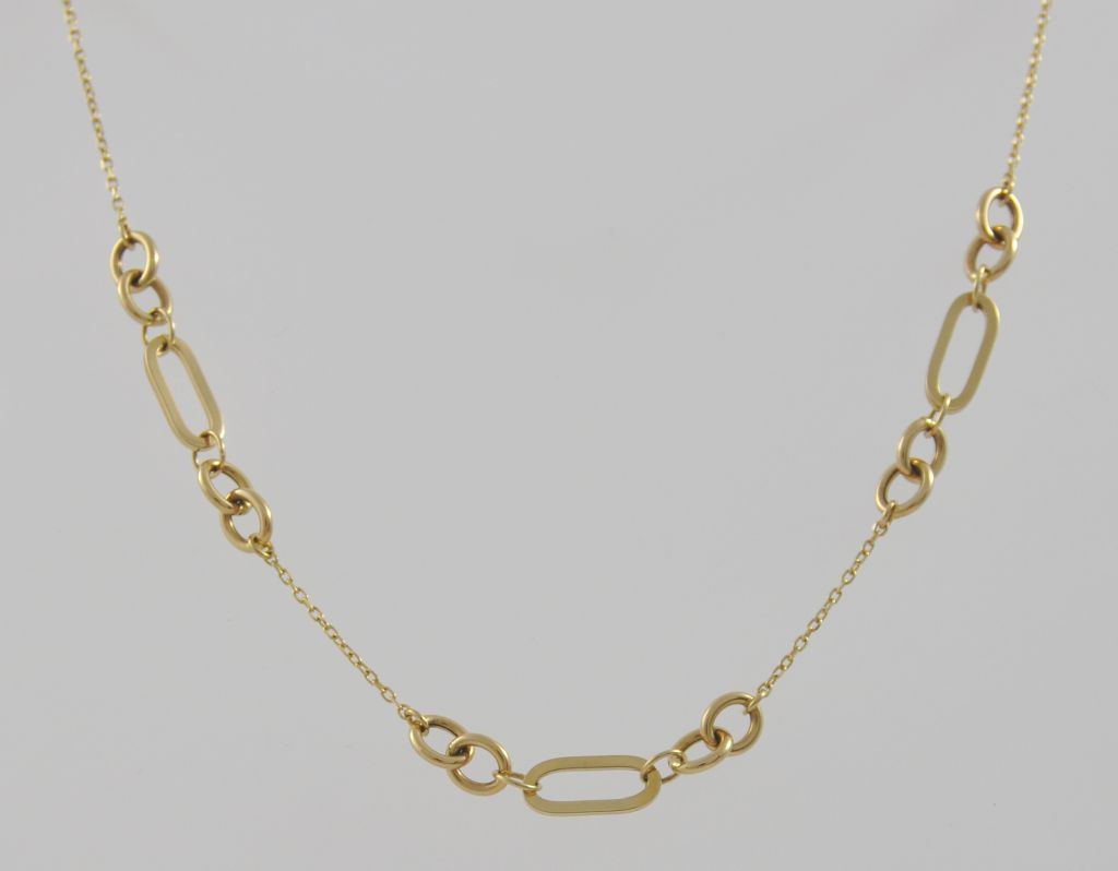 Złoty naszyjnik 45,5 cm 585(14 Karat)