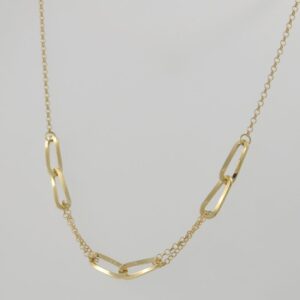 Złoty naszyjnik 46 cm 585(14 Karat)