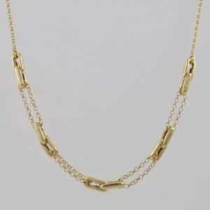 Złoty naszyjnik 46,5 cm 585(14 Karat)