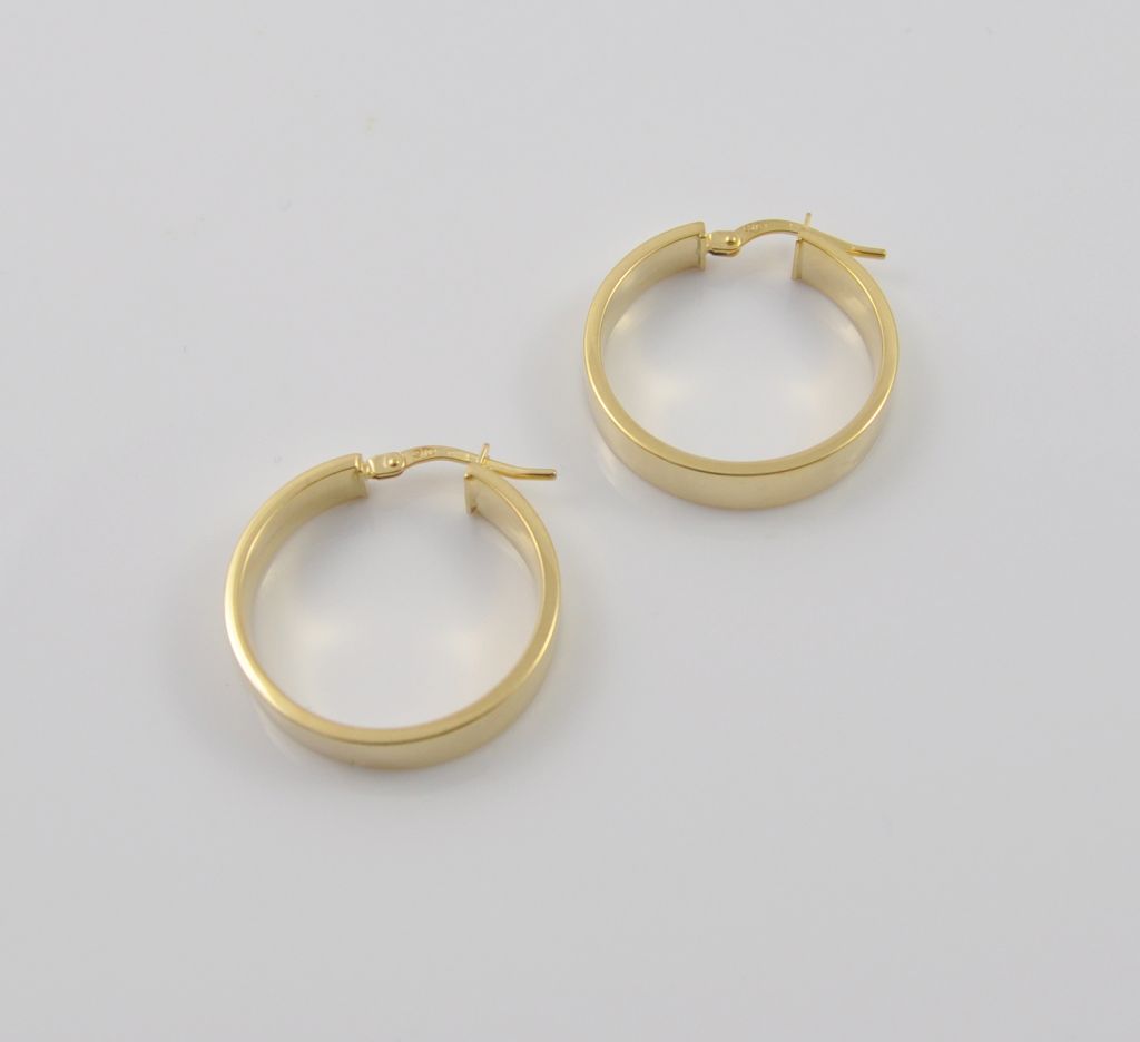 Złote kolczyki 585(14 Karat) - obrazek 3