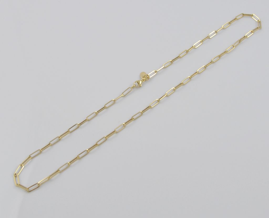 Złoty naszyjnik 45,5 cm 585(14 Karat) - obrazek 3