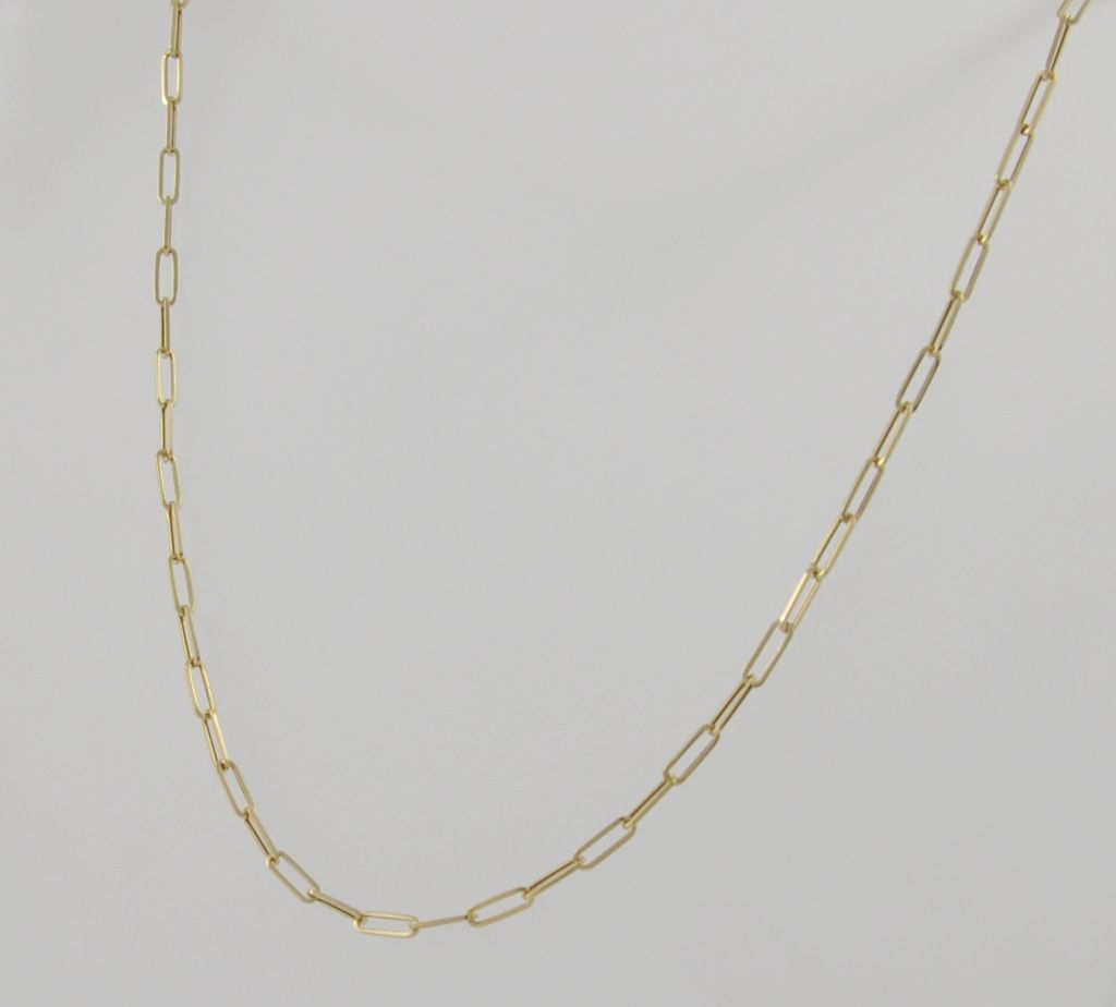 Złoty naszyjnik 45,5 cm 585(14 Karat) - obrazek 4