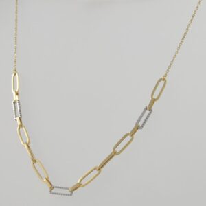 Złoty naszyjnik 45 cm 585(14 Karat)